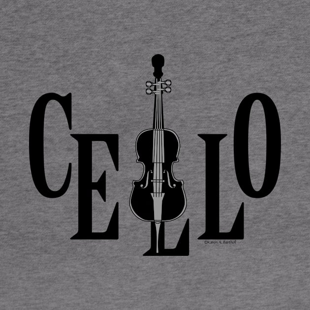 Cello In Cello Orchestra Musical Instrument by Barthol Graphics